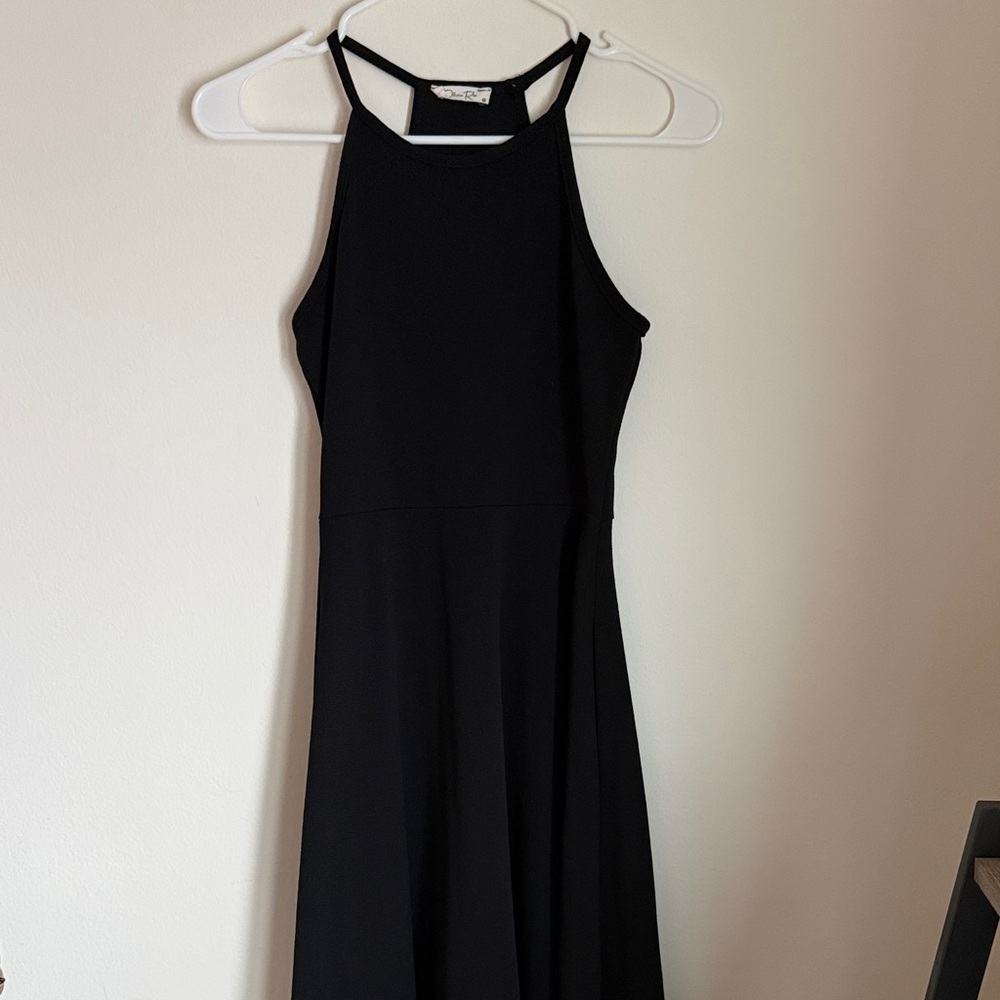 Olivia Rae Black Strapless Dress